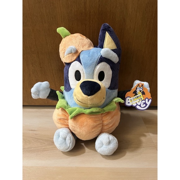 Animal Adventure Other - 12" Bluey Halloween Pumpkin Plush: Animal‎ Adventure Stuffed Character